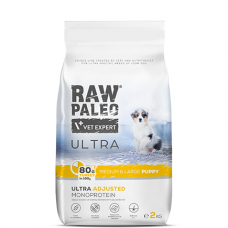 Raw Paleo Ultra Puppy Medium/Large Turkey sausas maistas jauniems vidutinių/didelių veislių šuniukams su kalakutiena 10kg